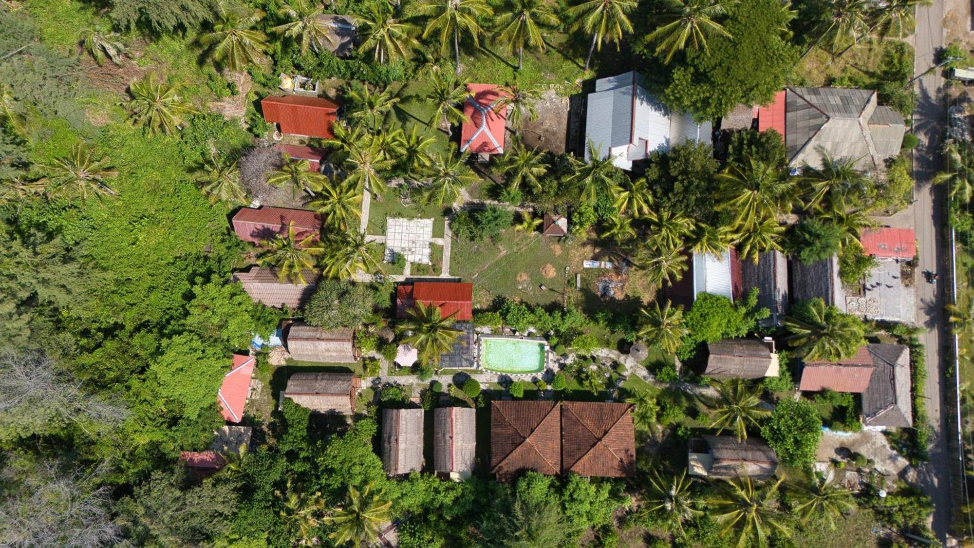 Bunga Bungalows Гили-Мено Экстерьер фото